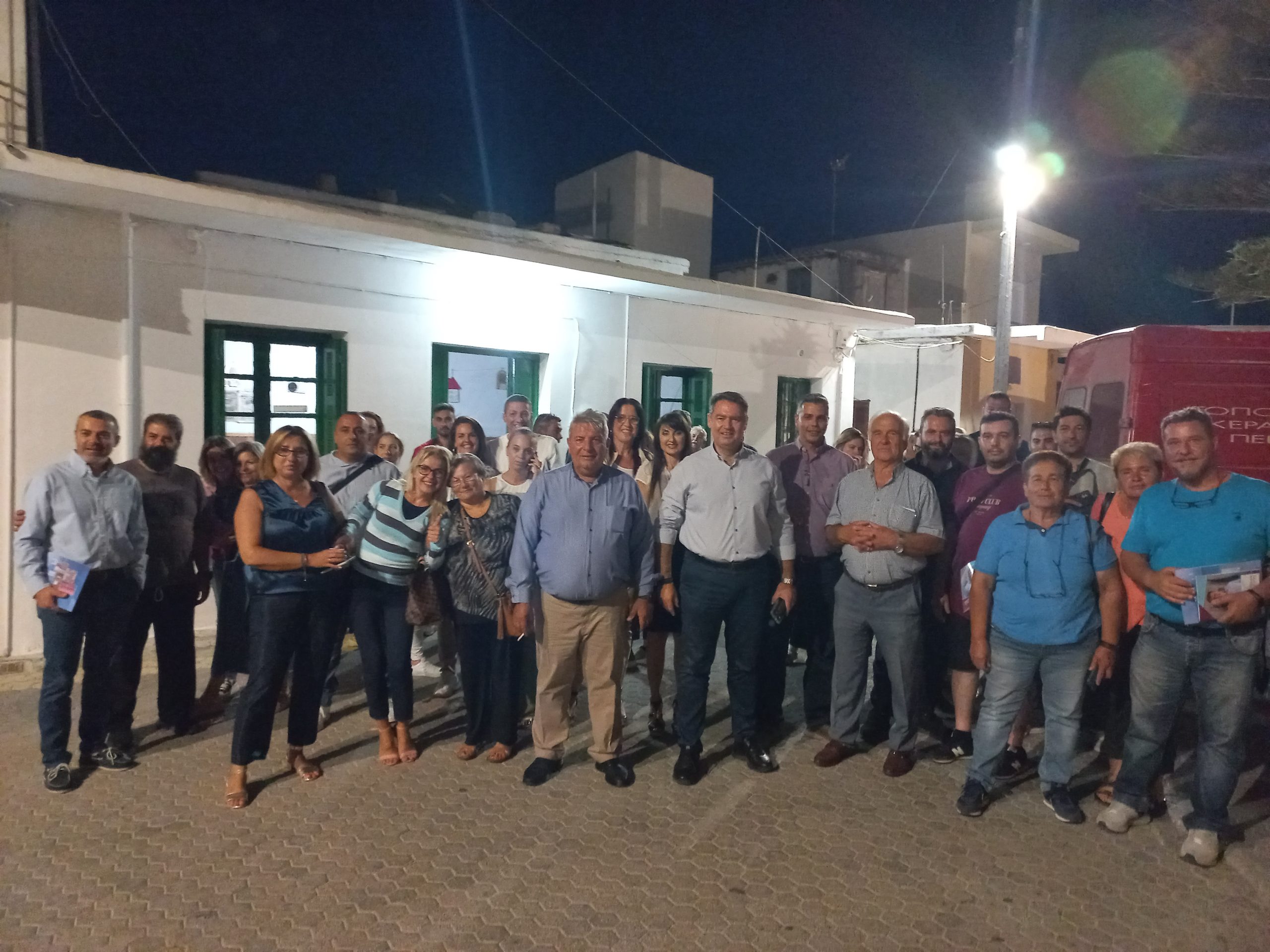 Ζεστή υποδοχή στον Γ. Σέγκο σε Γούρνες, Βραχόκηπο και Ανώπολη