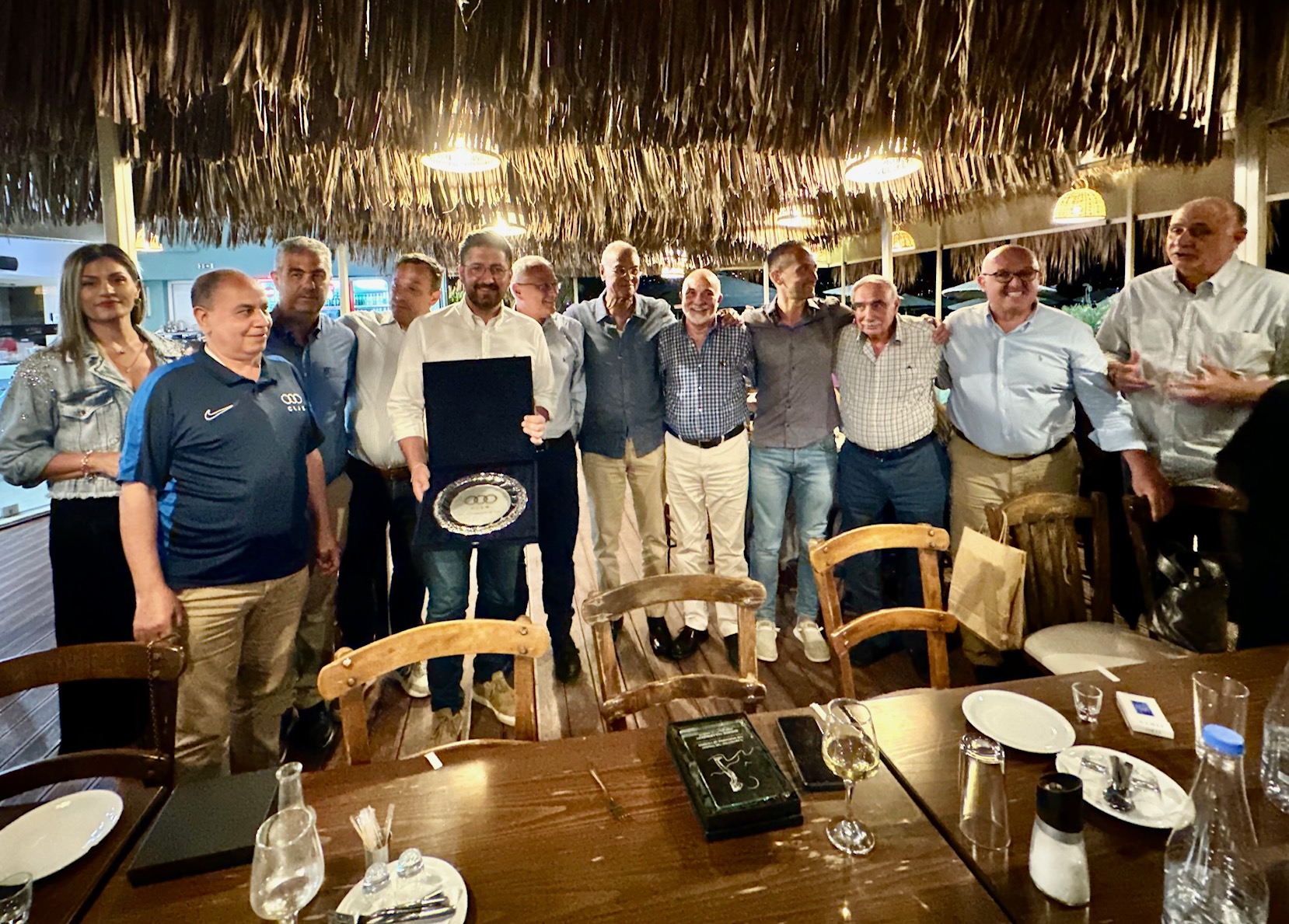 Το Δήμαρχο Μαλεβιζίου τίμησε η Διεθνής Επιτροπή Μεσογειακών Αγώνων για τη συμβολή του στους Παράκτιους Μεσογειακούς Αγώνες