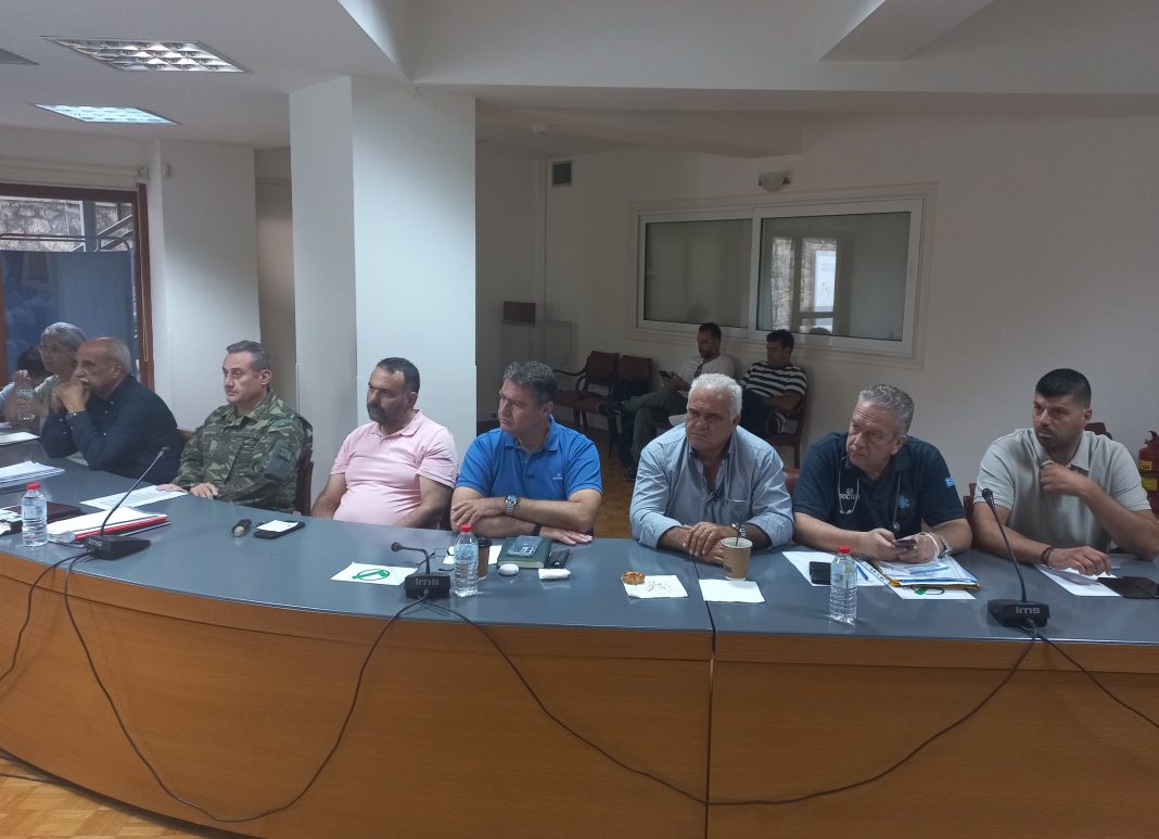 Μήνυμα ετοιμότητας και συνεργασίας από τον δήμαρχο Χερσονήσου στη συνεδρίαση του Συντονιστικού της Πολιτική Προστασίας