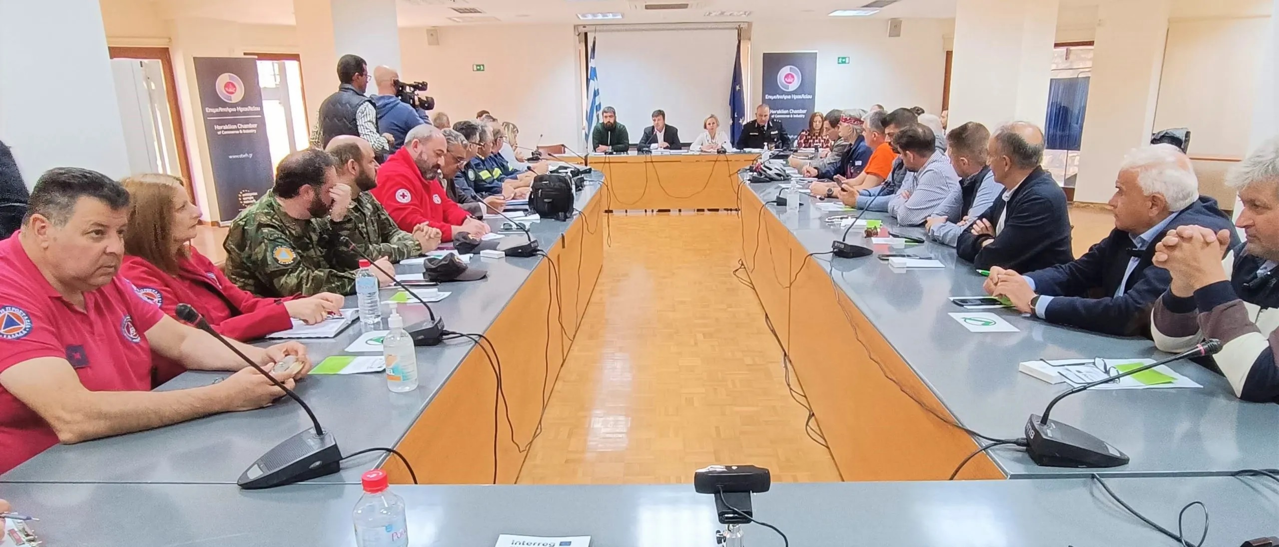 Ηράκλειο: Σύσκεψη του Συντονιστικού Οργάνου Πολιτικής Προστασίας για την αντιμετώπιση έντονων καιρικών φαινομένων