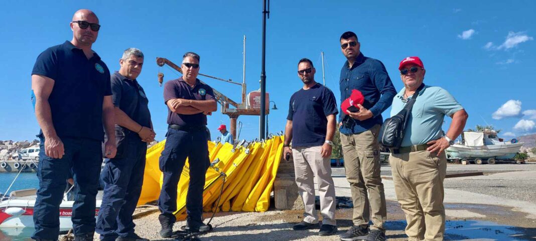 Αντιρρυπαντική άσκηση στο Λιμενικό Καταφύγιο Κόκκινου Πύργου
