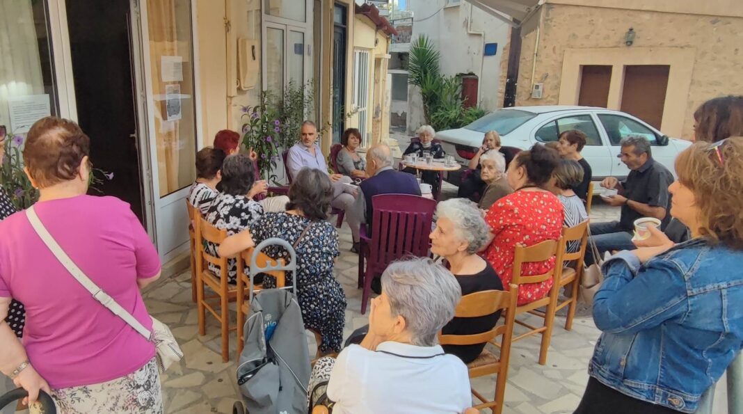 Λαϊκή Συσπείρωση Ηρακλείου -Επίσκεψη σε κοινωνικές υπηρεσίες του δήμου Ηρακλείου