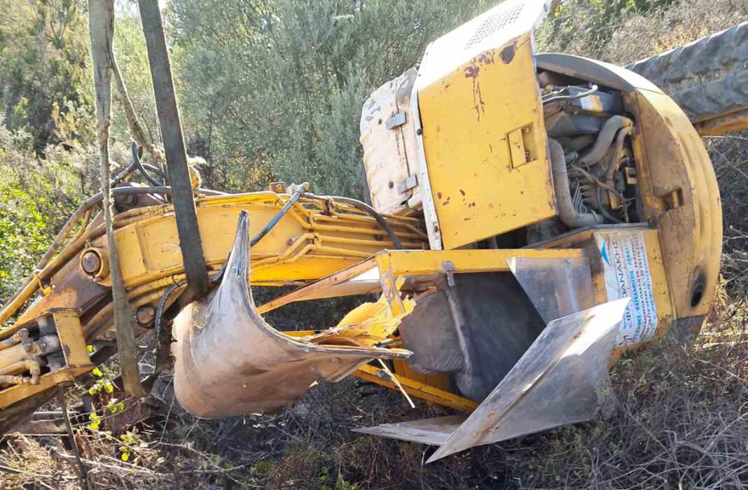 Κρήτη: Τραγικός θάνατος 42χρονου - Καταπλακώθηκε από μηχάνημα έργου