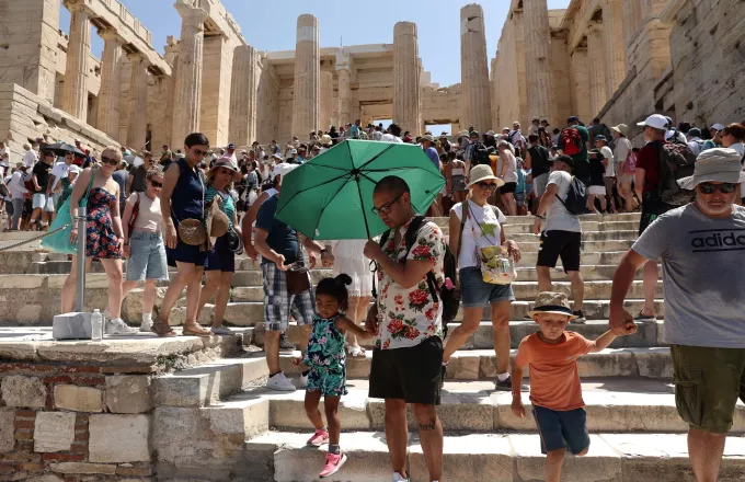 Τουριστικά έσοδα 14,6 δισ. ευρώ στο διάστημα Ιανουαρίου – Αυγούστου