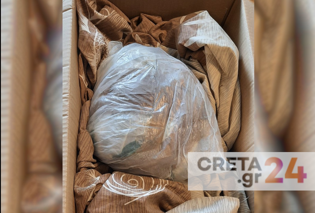 Ηράκλειο: Αυτό είναι το δέμα με την κάνναβη που παρέλαβε ο 23χρονος