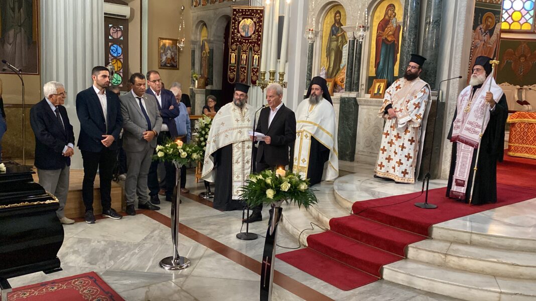 Ο αποχαιρετισμός του Αλέξη Καλοκαιρινού στον Γιώργο Γραμματικάκη