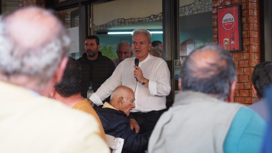 Ο Αλέξης Καλοκαιρινός κοντά στους πολίτες και μετά τις εκλογές