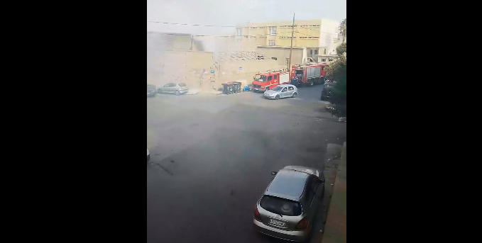 Ηράκλειο: Φωτιά σε εγκαταλελειμμένο εργοστάσιο κινητοποίησε την Πυροσβεστική (βίντεο)