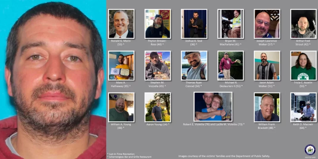 ΗΠΑ: Νεκρός ο δράστης της σφαγής στο Μέιν -Αυτοπυροβολήθηκε, ανακοίνωσαν οι Αρχές