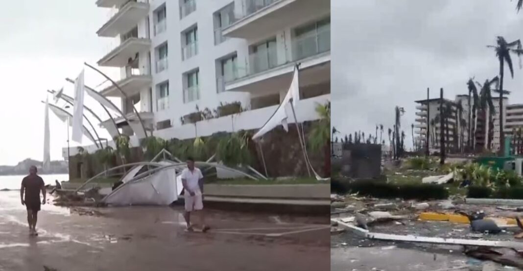 Τουλάχιστον 27 νεκροί από τον τυφώνα Ότις - Πλημμύρισαν δρόμοι, ξηλώθηκαν στέγες από σπίτια και ξενοδοχεία