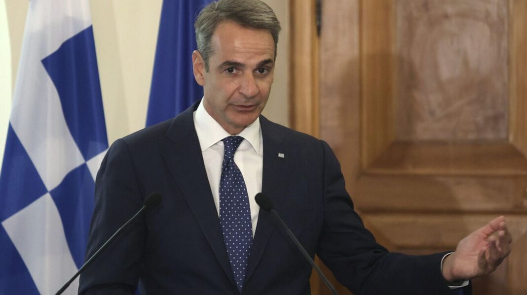 Συνάντηση Μητσοτάκη με την πρωθυπουργό της Εσθονίας στο Μαξίμου