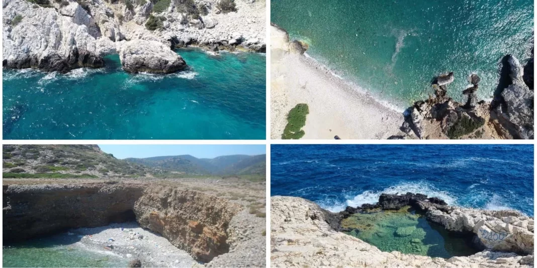 Προβληματίζουν τα συσσωρευμένα πλαστικά στις ανατολικές ακτές της βόρειας Κρήτης