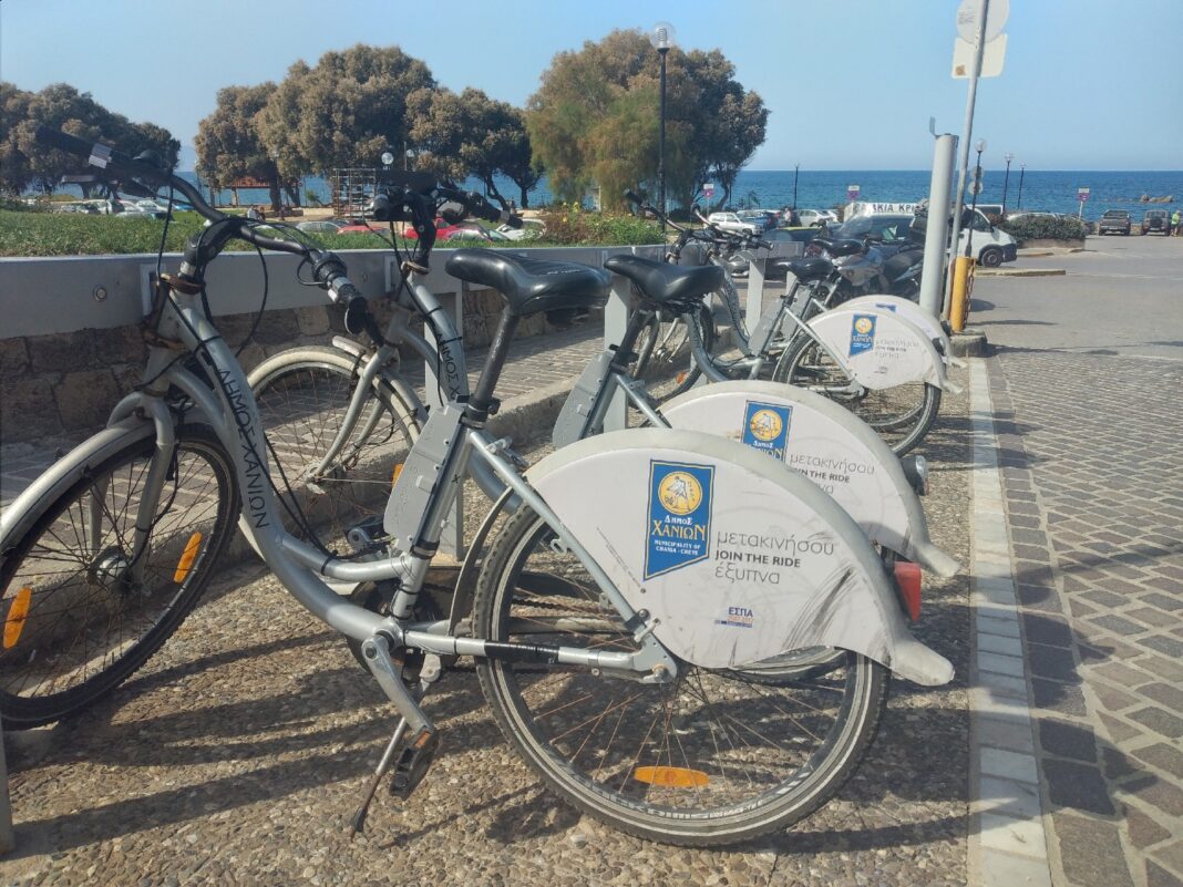 Νέοι αισθητήρες για τη συλλογή περιβαλλοντικών δεδομένων στα κοινόχρηστα ποδήλατα του Δήμου Χανίων