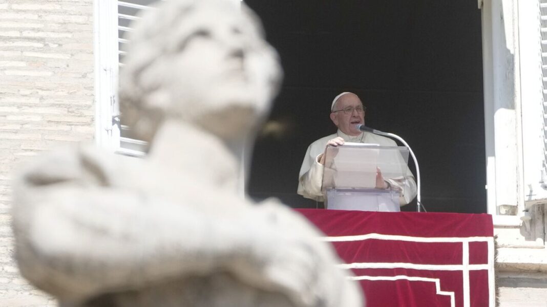 Πάπας Φραγκίσκος: «Ο πόλεμος δεν οδηγεί στη λύση, αλλά μόνο στο θάνατο»