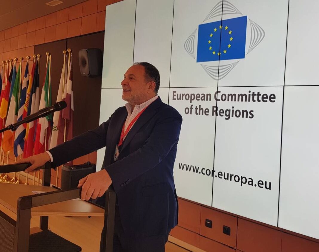 Στη Σύνοδο Ολομέλειας της Ευρωπαϊκής Επιτροπής των Περιφερειών ο Γιάννης Κουράκης