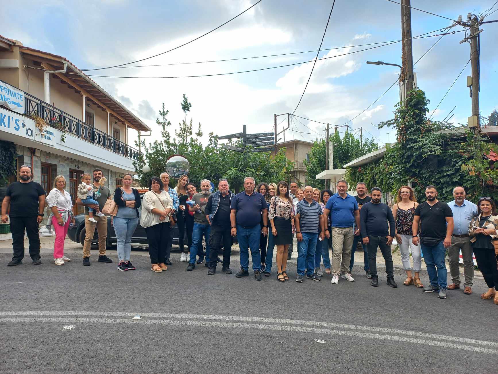 Ζεστή υποδοχή και μήνυμα νίκης από Κερά, Κράσι, Γωνιές, Αβδού και Ποταμιές για Σέγκο