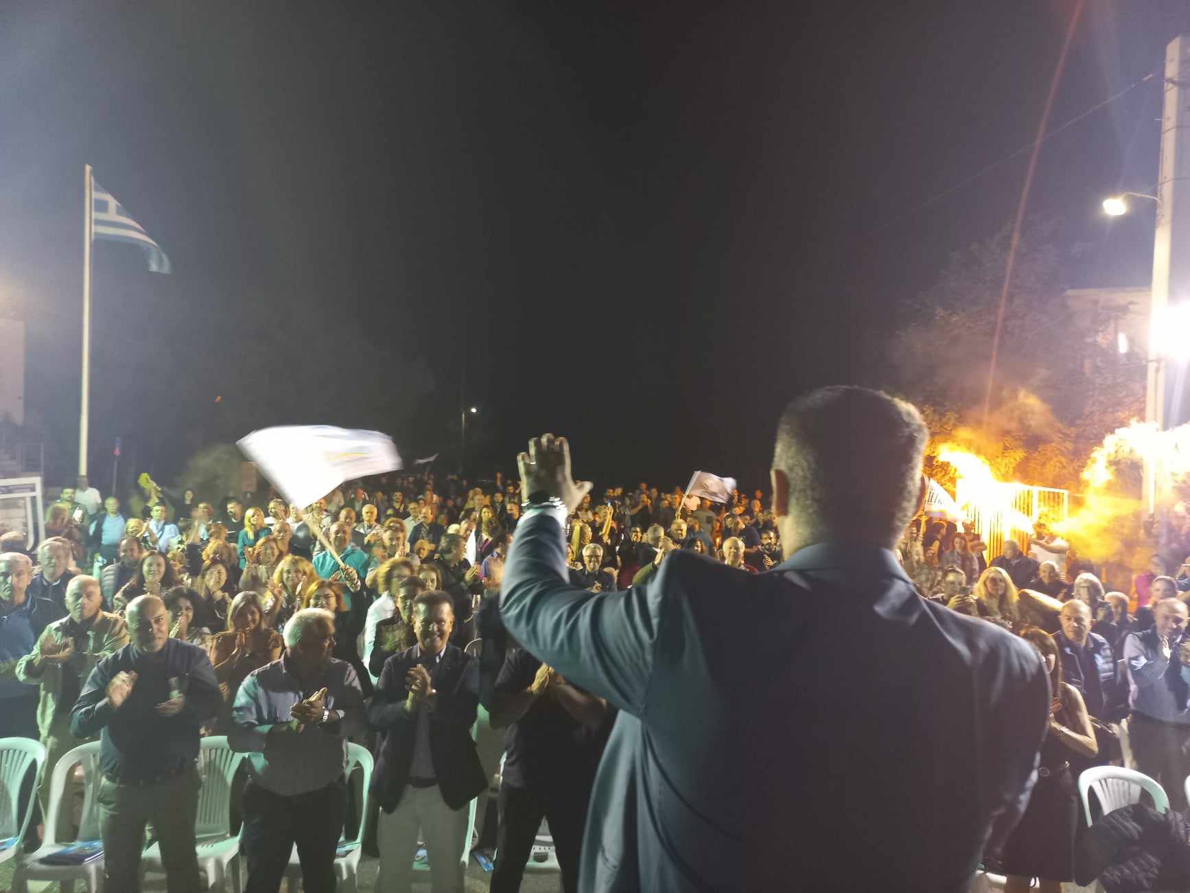 Μεγαλειώδης η κεντρική προεκλογική συγκέντρωση του Γιάννη Σέγκου