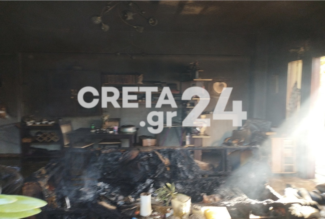 Κρήτη: Δύο νεκροί από την φωτιά σε σπίτι (εικόνες)