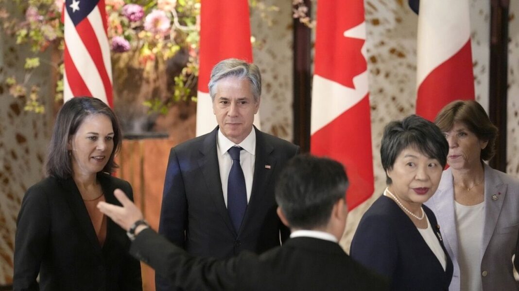 G7: Το Ισραήλ έχει δικαίωμα να αμύνεται – Πρέπει να υπάρχουν ανθρωπιστικές παύσεις στη Γάζα