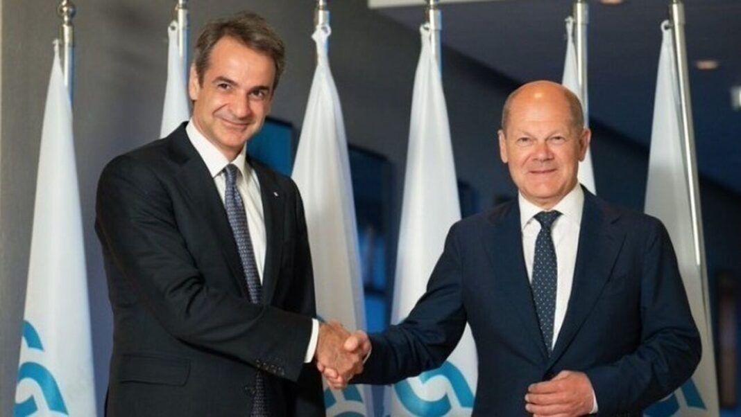 Στις 11:00 η συνάντηση Μητσοτάκη με τον Όλαφ Σολτς στο Βερολίνο