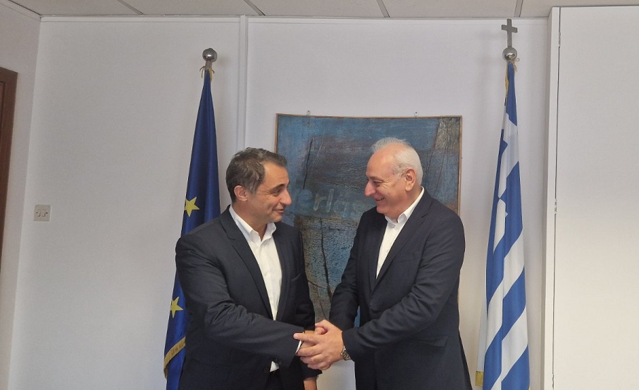 Τα αναπτυξιακά έργα του Δήμου Βιάννου στο επίκεντρο συνάντησης Μπαριτάκη – Σενετάκη