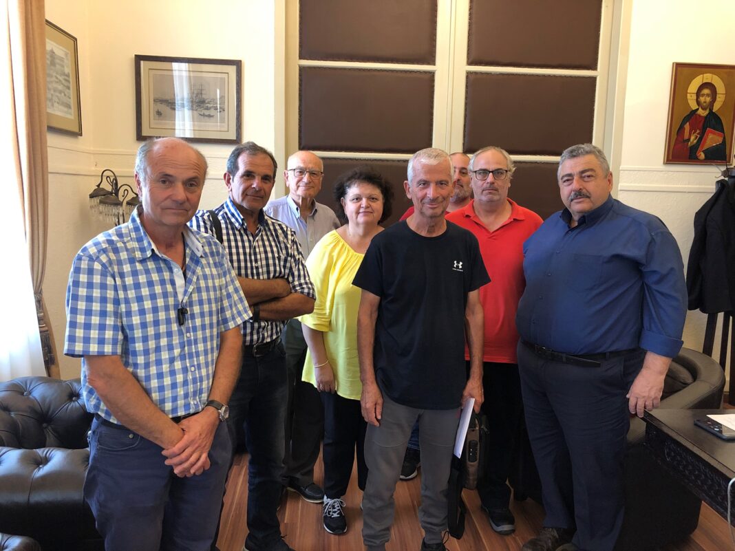 Συνάντηση Αντιπεριφερειάρχη Χανίων, Νίκου Καλογερή με τον Σύλλογο Εργαζομένων ΥΠΕΘΑ στην Κρήτη