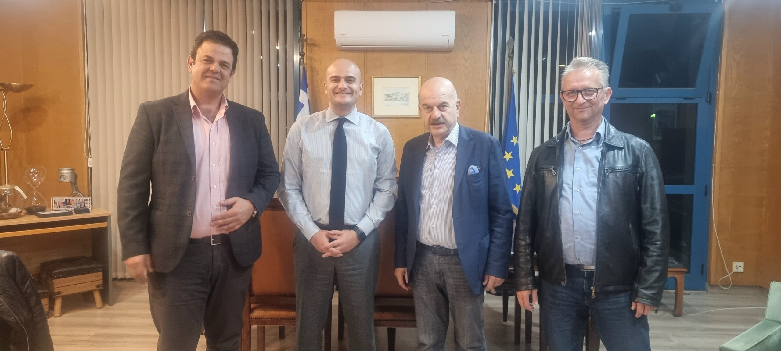 Συνάντηση με τον Γ.Γ. του υπουργείου Μεταφορών Ι. Ξιφαρά για ζητήματα του κλάδου των Τουριστικών λεωφορείων-Γραφείων