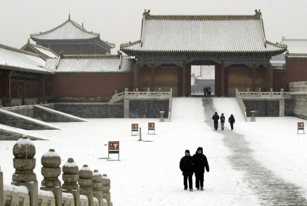 Σφοδρό κύμα ψύχους αναμένεται στην Κίνα - Στους -18 θα πέσει η θερμοκρασία στο Πεκίνο
