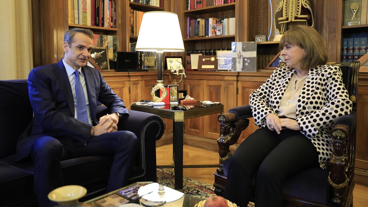 Μητσοτάκης σε συνάντηση με Σακελλαροπούλου: Είμαστε σε τροχιά σημαντικών αλλαγών