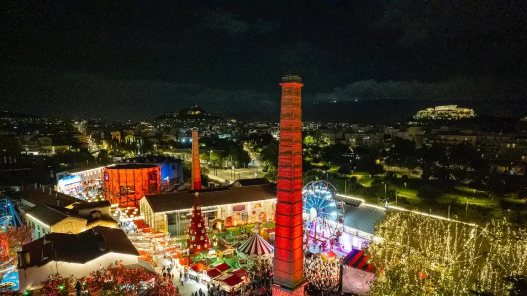 Christmas Factory: Γιορτάζει τα 10 του χρόνια στην Τεχνόπολη πιο λαμπερό από ποτέ