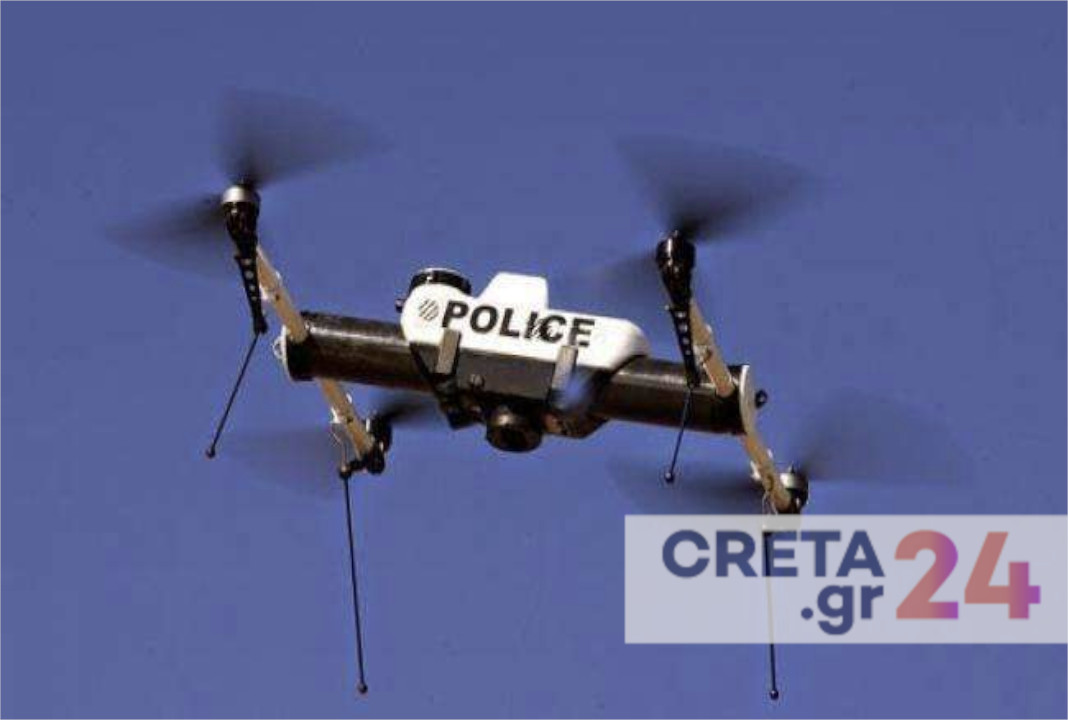 Γραφείο και ειδική ομάδα για drones δημιουργεί η ΕΛ.ΑΣ. στο Ηράκλειο