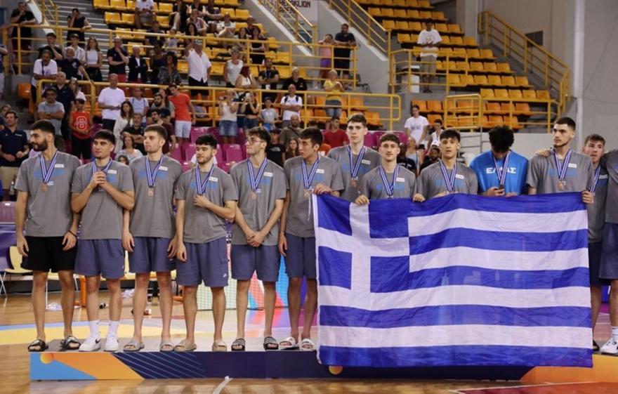 Άνοδος της Ελλάδας στην κατάταξη αγοριών της FIBA