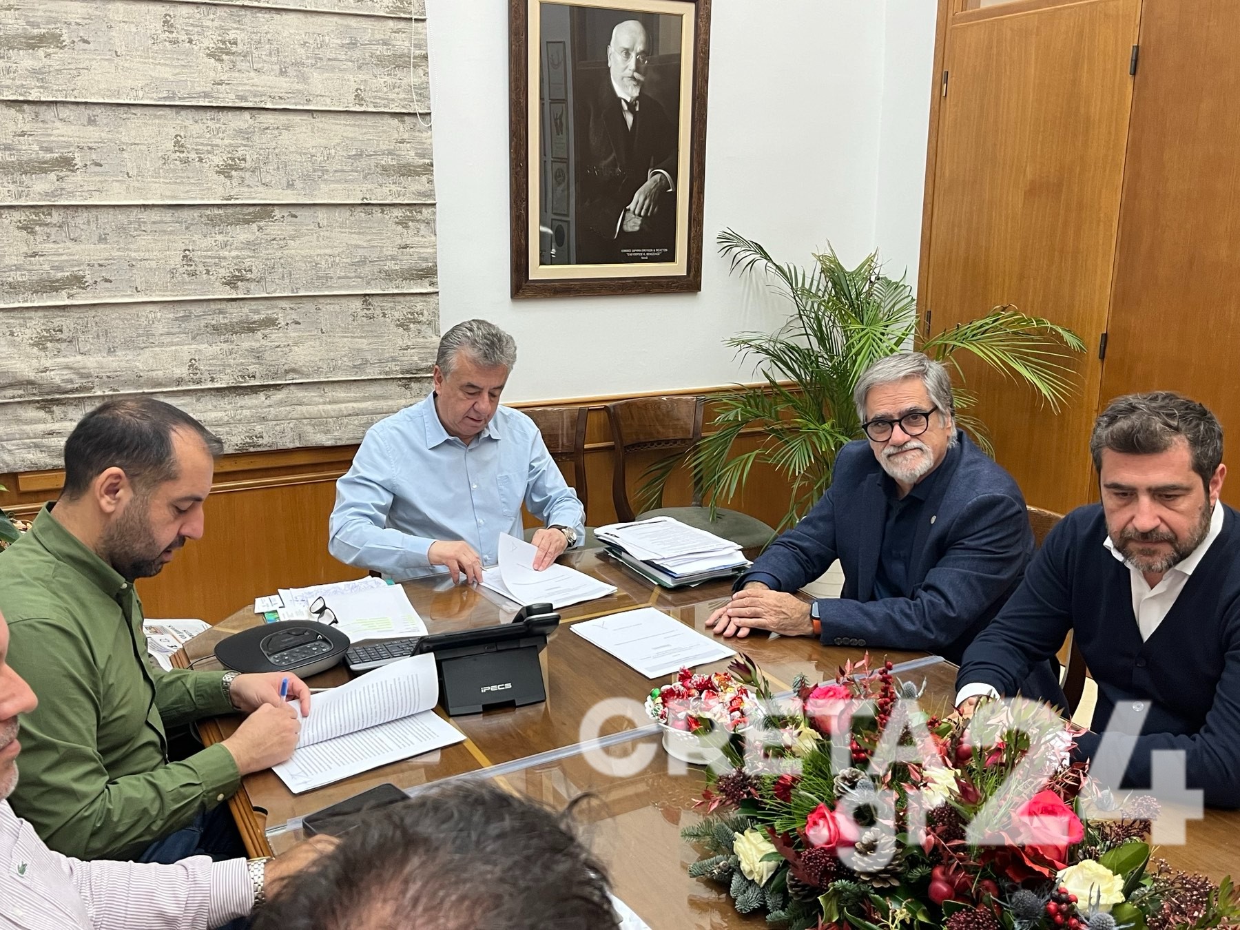 Υπογράφηκε στην Περιφέρεια Κρήτης προγραμματική σύμβαση για την μελέτη του τεχνητού φωτισμού της Σπιναλόγκα