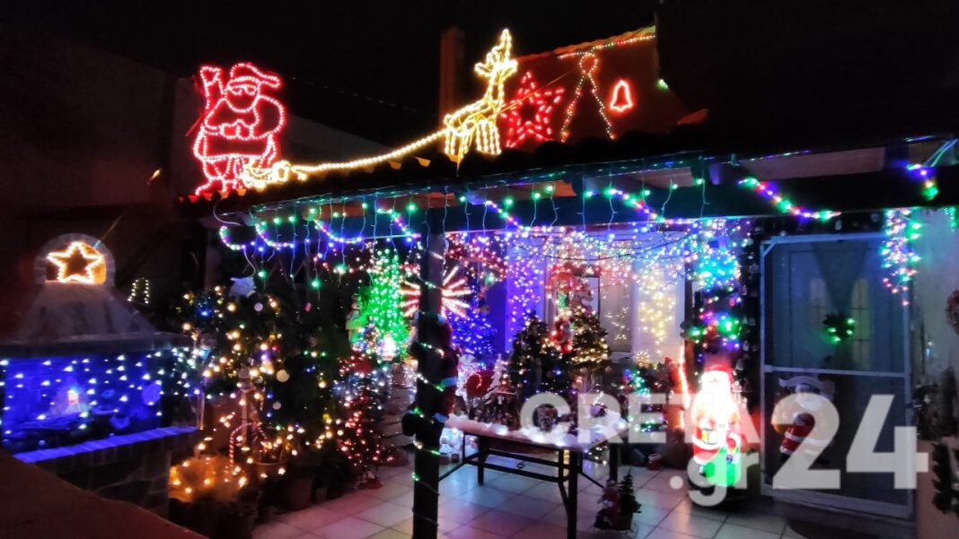Ο 12χρονος Νικηφόρος μετέτρεψε το σπίτι του σε Χριστουγεννιάτικο χωριό