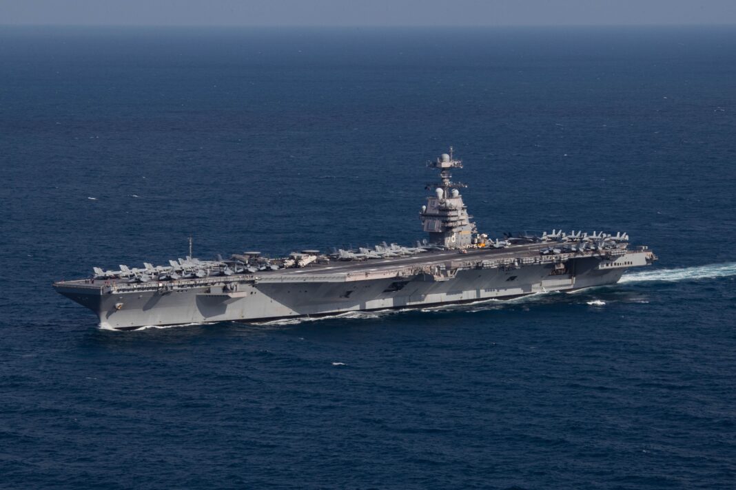 Στα Χανιά το μεγαλύτερο πυρηνοκίνητο αμερικανικό αεροπλανοφόρο «USS Gerald Ford»