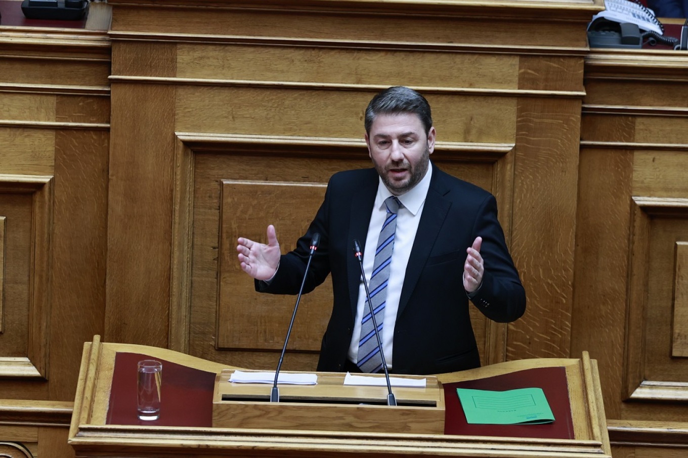Ανδρουλάκης για Ερντογάν: Υπονοεί ότι στη συνάντηση με τον Μητσοτάκη θα θέσει θέμα αποστρατικοποίησης των νησιών