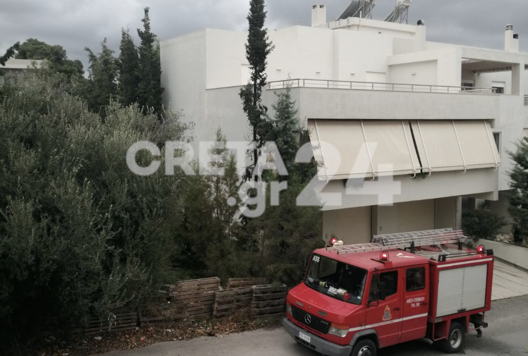 Ηράκλειο: Στο πόδι μια γειτονιά από δέντρο που «λαμπάδιασε»