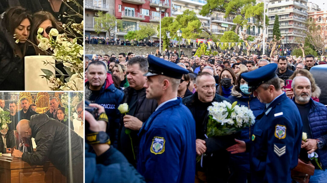 Η Θεσσαλονίκη αποχαιρετά τον Βασίλη Καρρά: Ουρές για το λαϊκό προσκύνημα