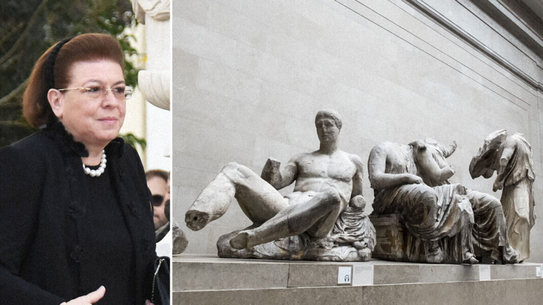 Γλυπτά του Παρθενώνα: «Δεν τίθεται θέμα δανείου από το Βρετανικό Μουσείο» ξεκαθαρίζει η Λίνα Μενδώνη