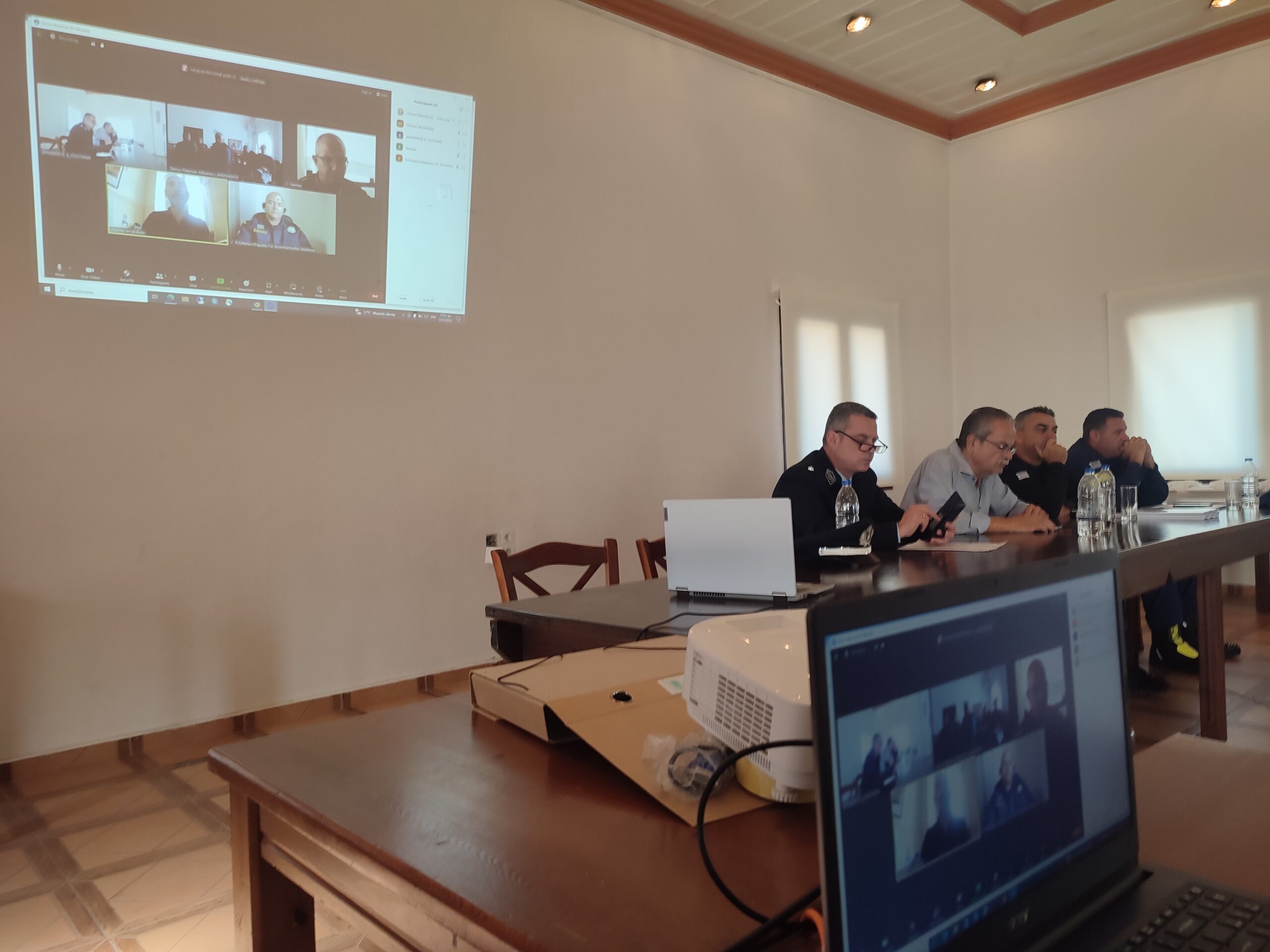 Συνεδρίασε το Συντονιστικό Όργανο Πολιτικής Προστασίας του Δήμου Πλατανιά