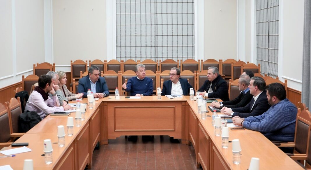 Την πρώτη συνάντηση εργασίας με τους θεματικούς Αντιπεριφερειάρχες είχε ο Περιφερειάρχης Κρήτης