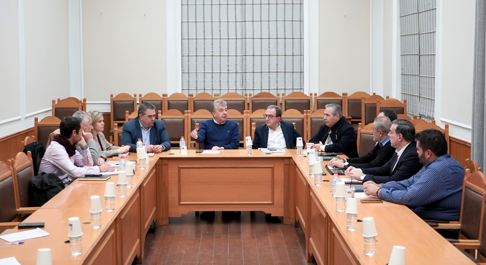 Την πρώτη συνάντηση εργασίας με τους θεματικούς Αντιπεριφερειάρχες είχε ο Περιφερειάρχης Κρήτης