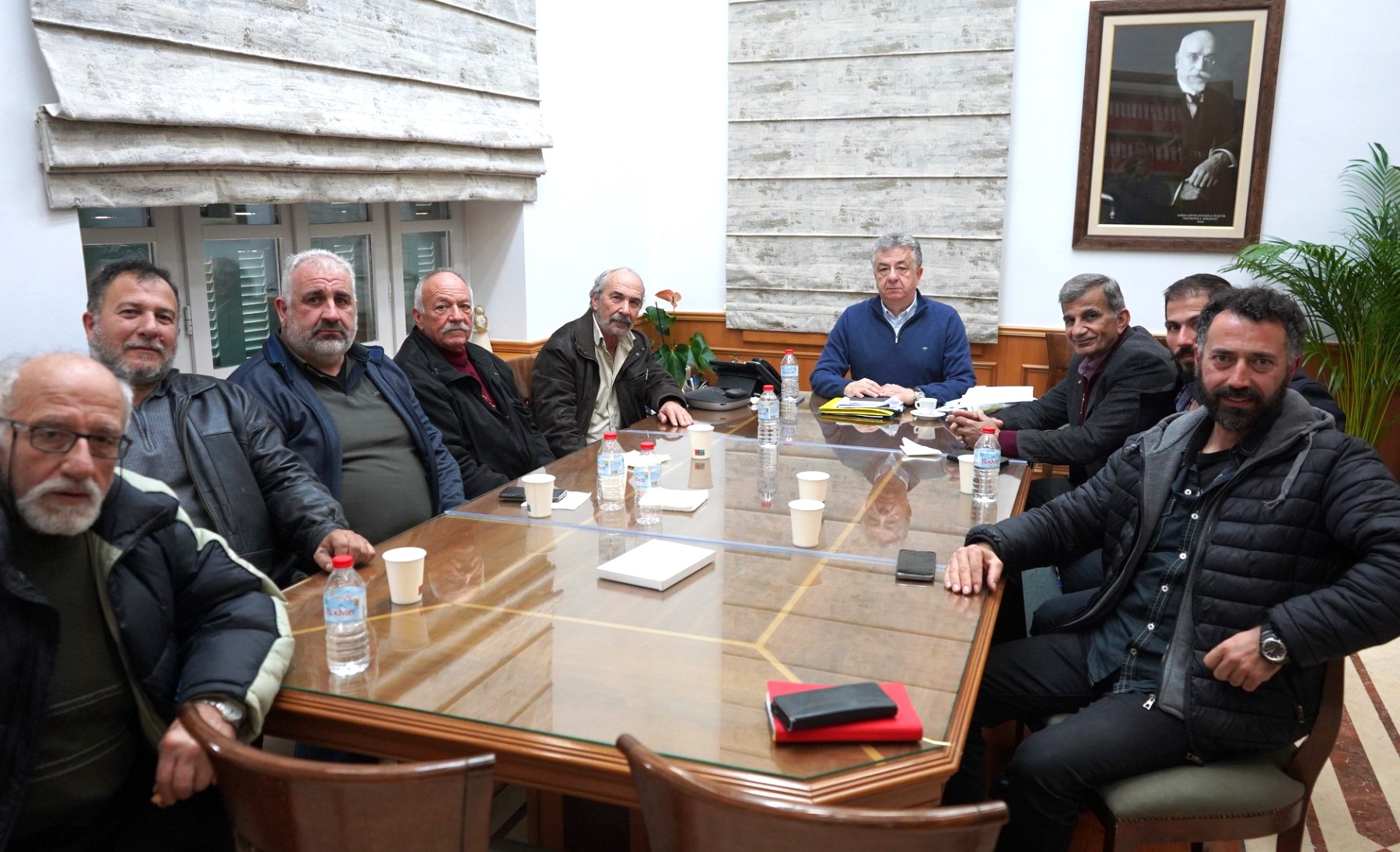 Συνάντηση Περιφερειάρχη Κρήτης με τον Δήμαρχο Αμαρίου και εκπροσώπους φορέων της περιοχής