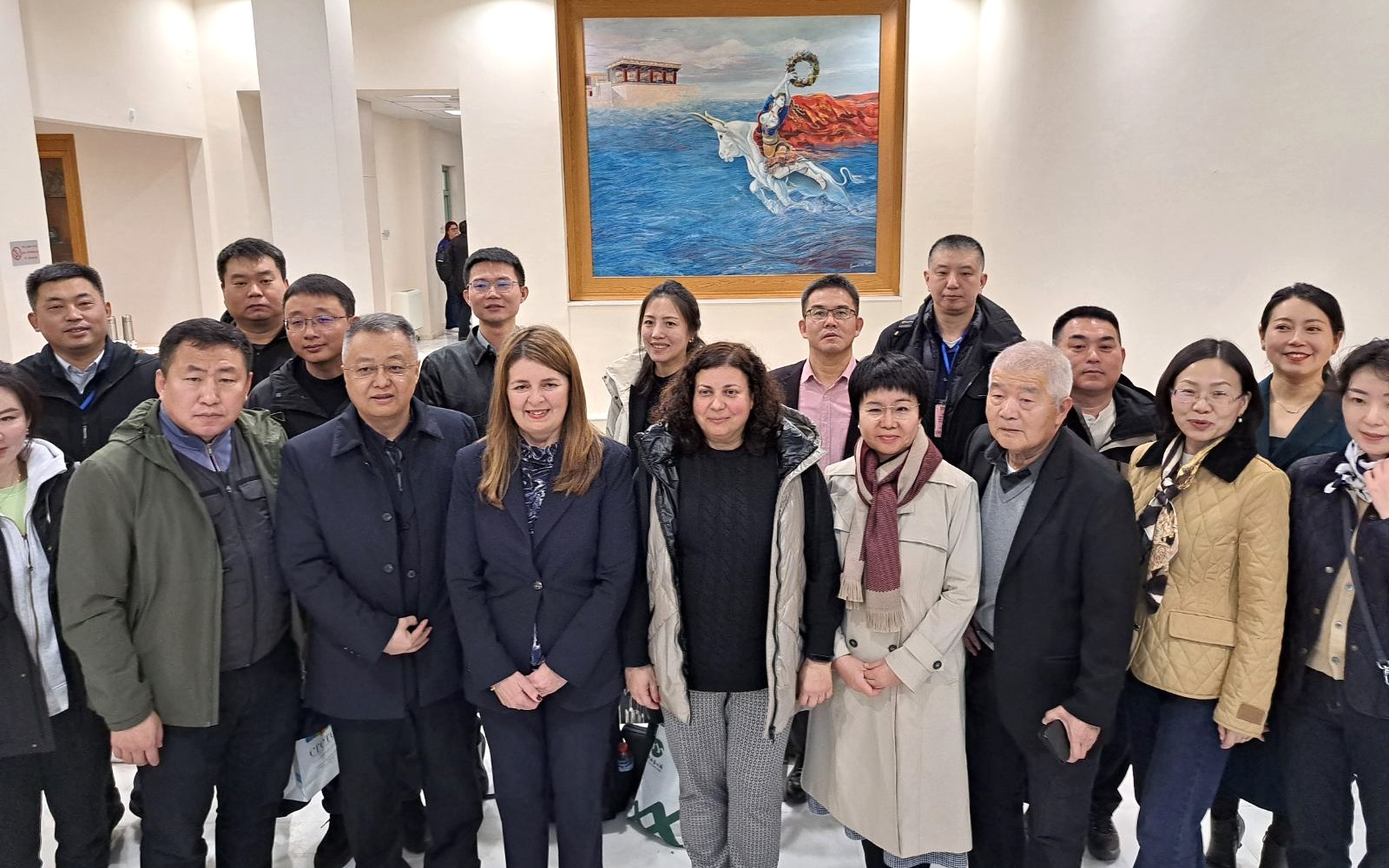 Αντιπροσωπεία του Υπουργείου Γεωργίας της Κίνας στη Περιφέρεια Κρήτης