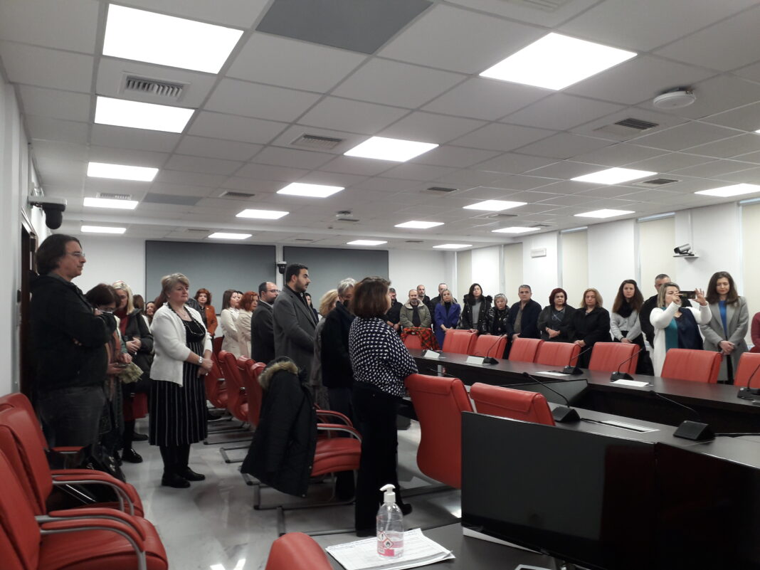Κοπή πίτας στην Πανεπιστημιούπολη στο Ρέθυμνο