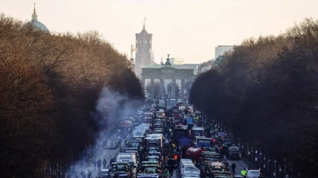 Γερμανία: Νέες κινητοποιήσεις - Στους δρόμους χιλιάδες οδηγοί φορτηγών