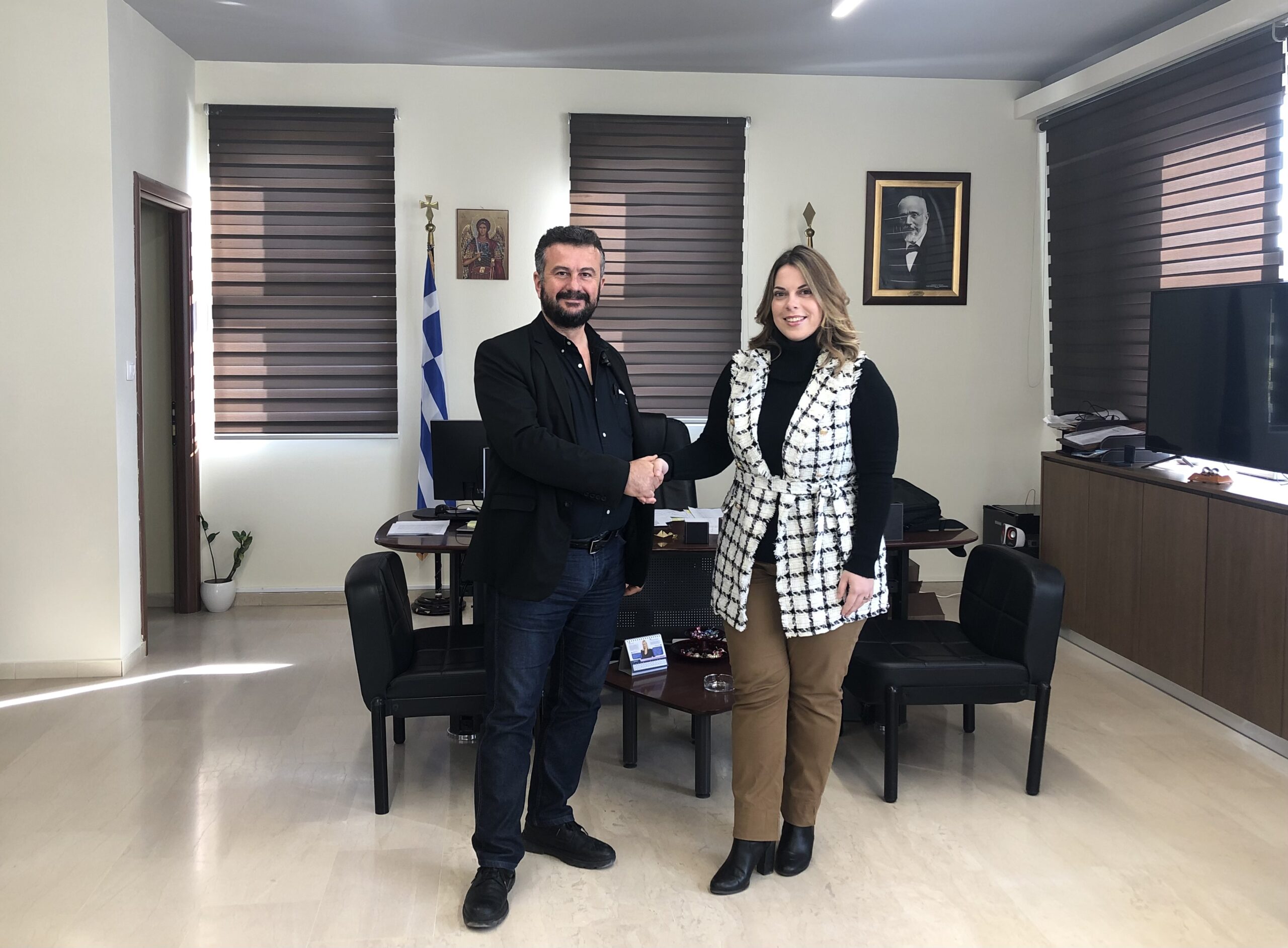 Γενική Γραμματέας του Δήμου Γόρτυνας η Κέλυ Γαρεφαλάκη