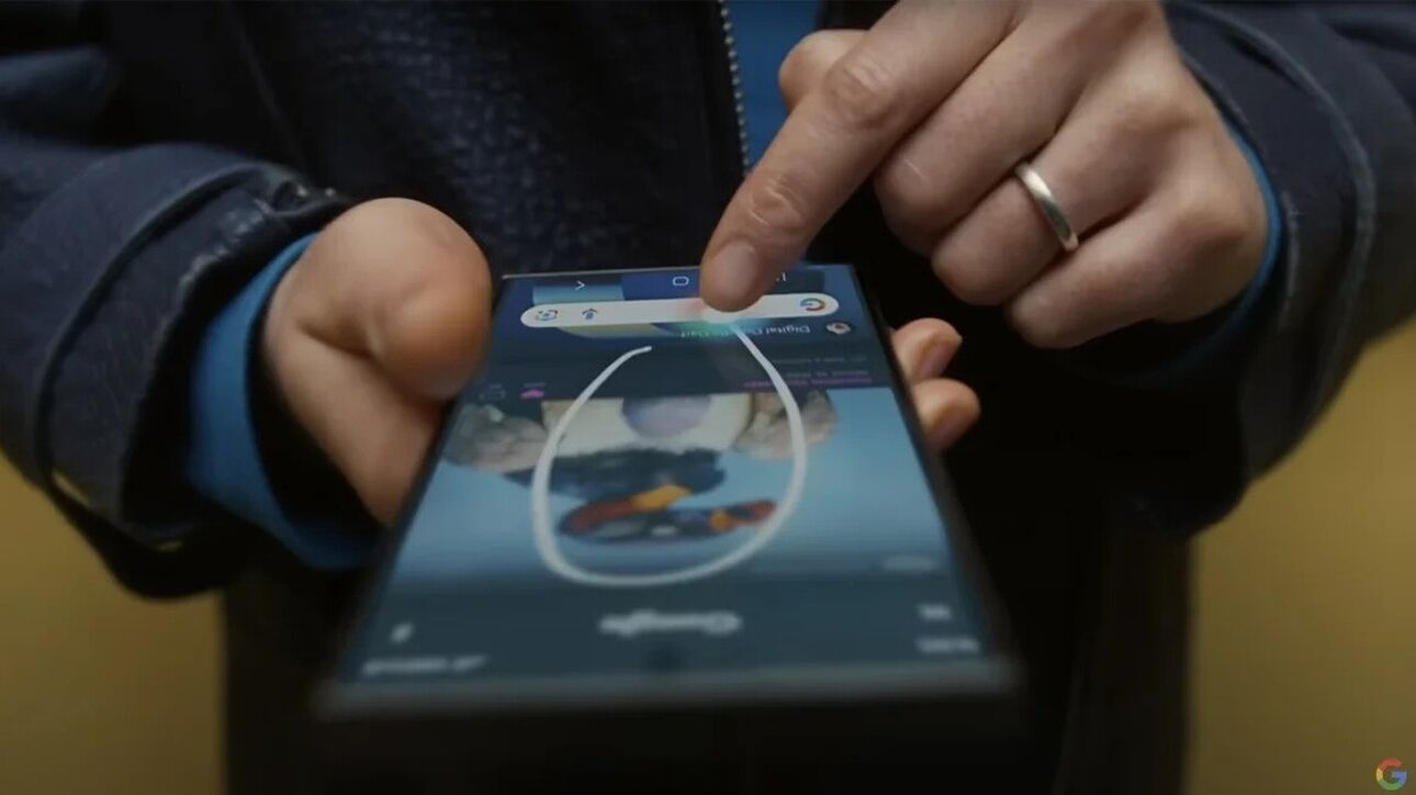 «Το κυκλώνεις»: Ένας νέος τρόπος αναζήτησης που εγκαινιάζει η Google στα smartphones