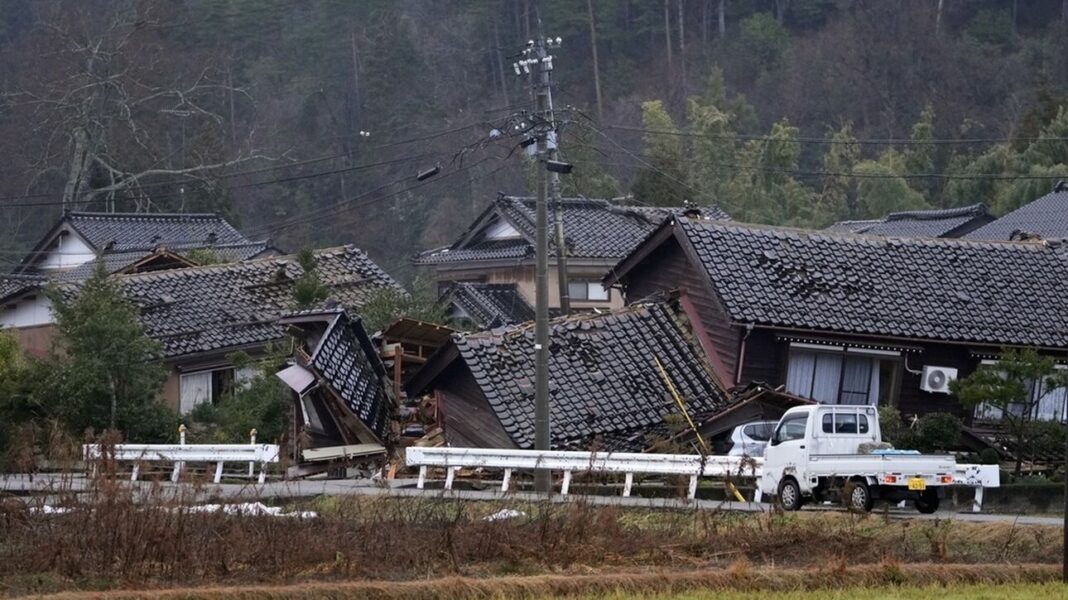Ιαπωνία: 62 οι νεκροί από το σεισμό – Δύσκολη η πρόσβαση από τα σωστικά συνεργεία