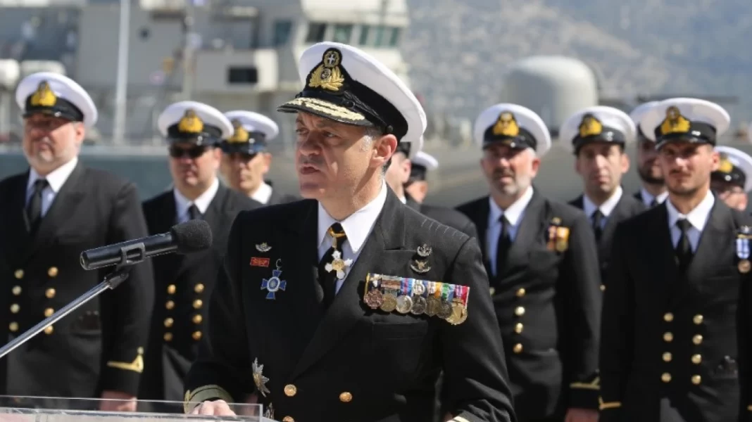 ΓΕΝ: Ποιος είναι ο νέος αρχηγός, Αντιναύαρχος Δημήτριος Κατάρας